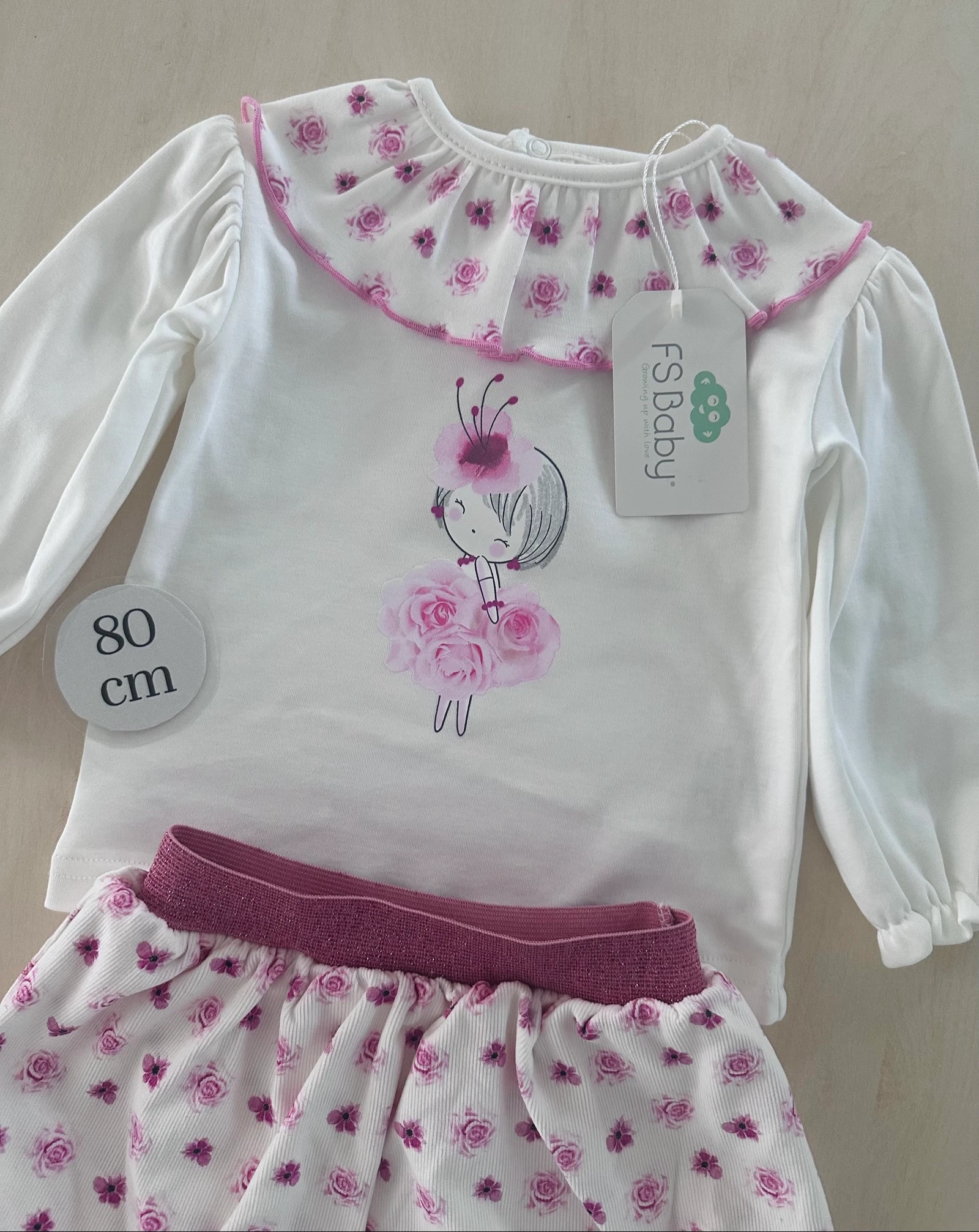 Conjunto bebé niña - talla 12 meses 80 cm / FS baby - nuevo – photo 3